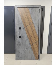 Входная дверь PORTA R-2 104.П61 Антик Серебро/Бьянко